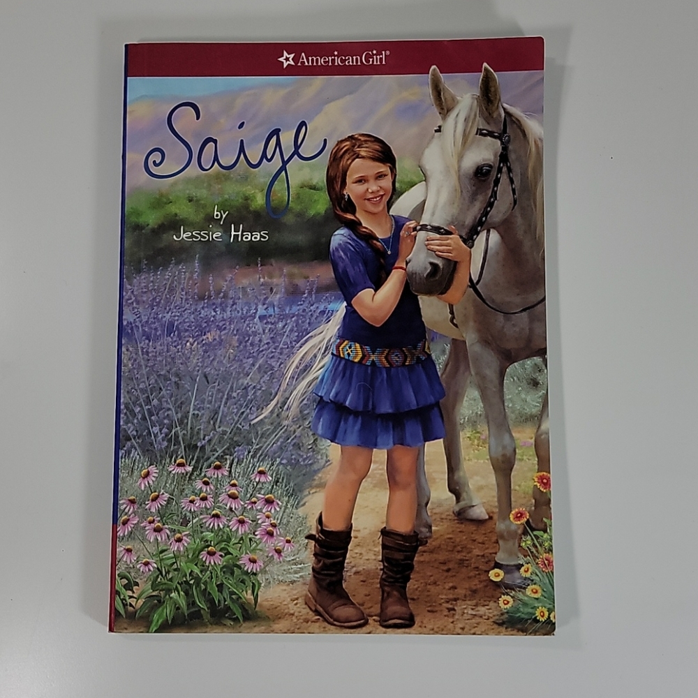 American Girl Saige Book